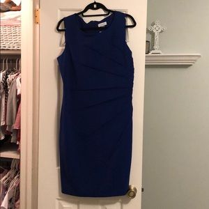 Royal blue Calvin Klein dress